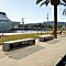 Los Angeles Harbor Tiled Benches